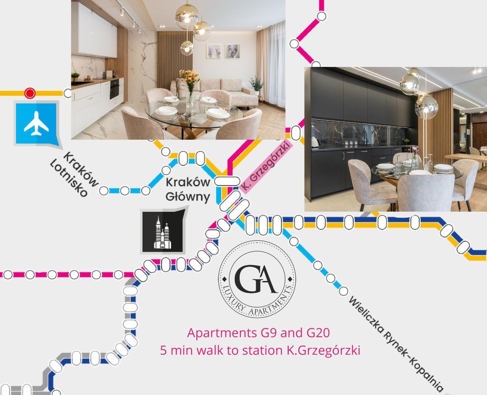 Ga Luxury Apartments G9 Krasków Εξωτερικό φωτογραφία